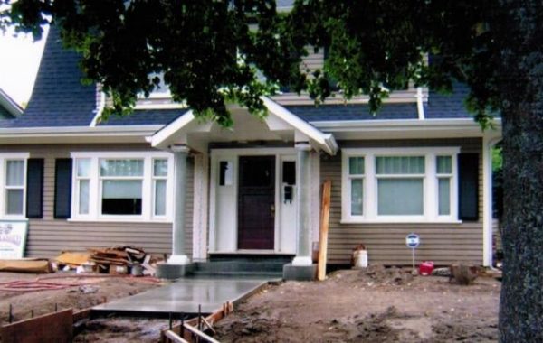 Remodeling the entry to add curb appeal and enhance the beauty of the home
